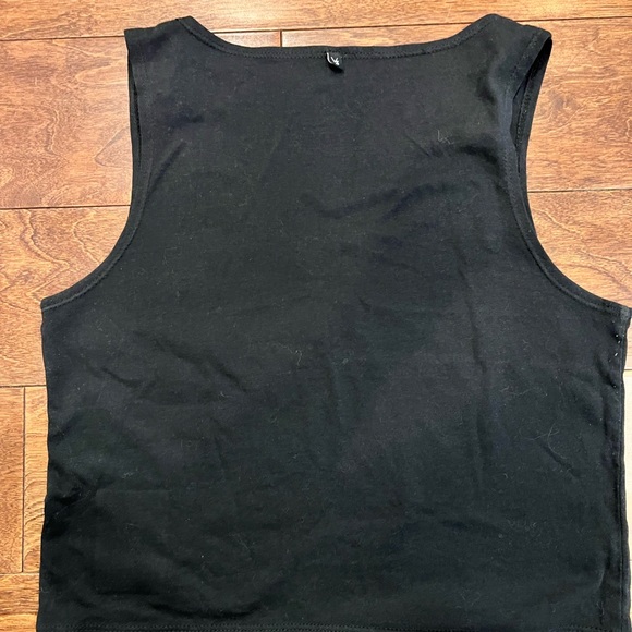 Flexin Graphic Tank Crop - Picture 3 of 3